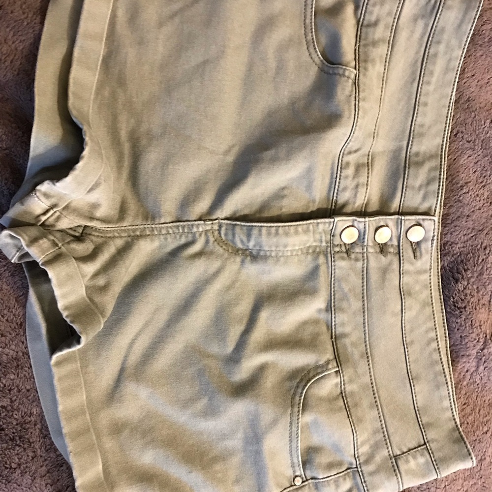 Beautiful Olive Shorts